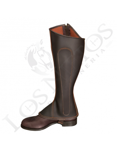 Polaina Modelo Serraje | Cremallera