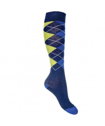 Calcetines Equitación HKM Check Clásico