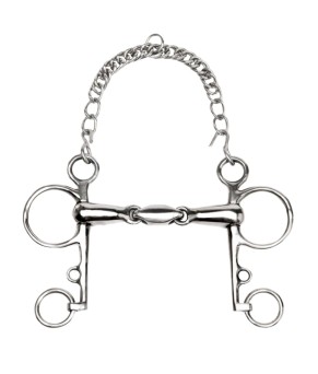 Bocado Pelham Feeling Anatómico con Camas Largas