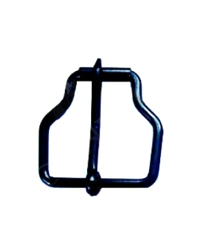 Hebilla de zufra pavonada