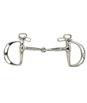 Bocado inglés goyoaga| Embocadura partida o filete