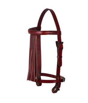 Cabezada vaquera 'Los Nietos' | Hebilla pavonada