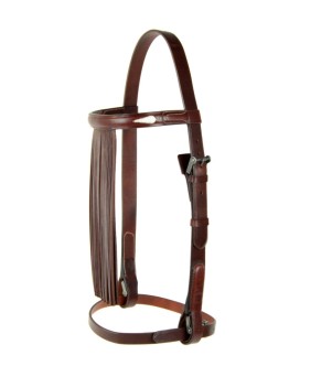 Cabezada vaquera con fundones 'Los Nietos' | Hebilla inoxidable