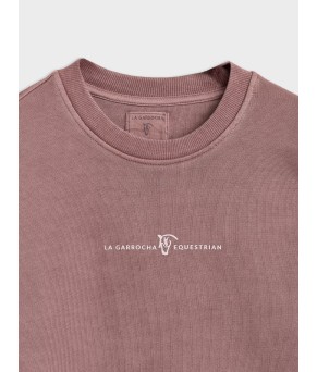 Sudadera Garment Dyed | Lavanda