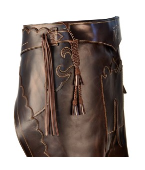 Zahón artesano 'Los Nietos' liso | Color oscuro