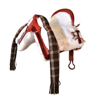 Silla de montar vaquera de fibra modelo Dalia | Cereza