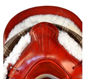 Silla de montar vaquera de fibra modelo Dalia | Cereza