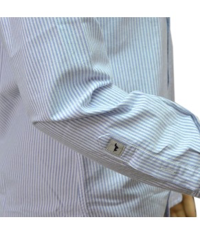 CAMISA ML 55329 Raya celeste TECKEL