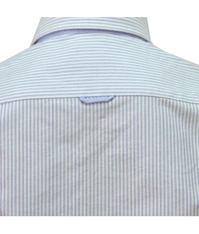 CAMISA ML 55329 Raya celeste TECKEL