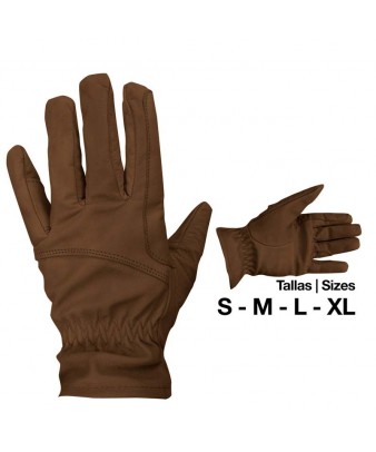 Guantes Montar Cuero...