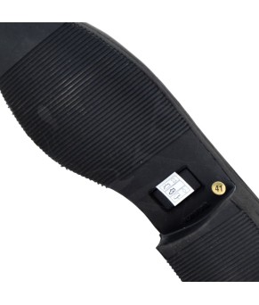 Botín rociero serraje | Piso frank | Castaña