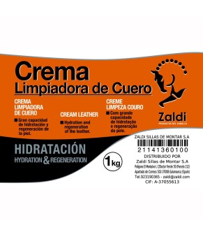 Crema limpiadora cuero | 1 kg