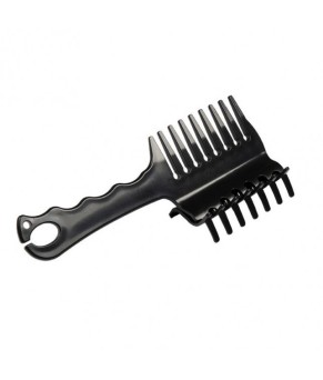 Peine de Plástico Trenzar Crines con Mango HKM