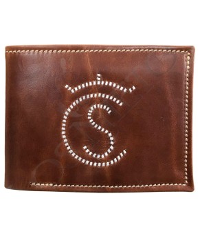 Cartera Hecha a Mano Los Nietos Con Personalización Bordada