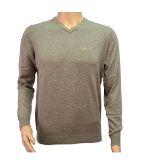 Jersey de punto cuello de pico Teckel