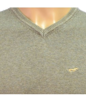 Jersey de punto cuello de pico Teckel