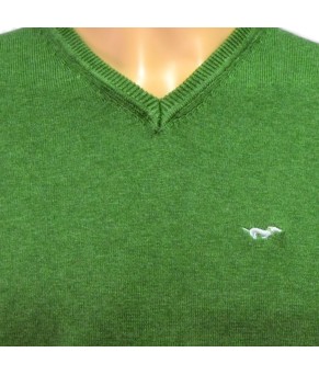 Jersey de punto cuello de pico Teckel