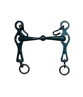 Bocado portugués López | Embocadura partida o filete