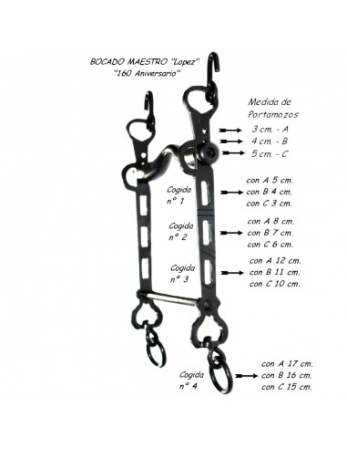 Bocado vaquero López | Maestro 160...