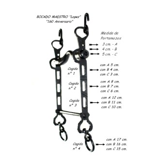 Bocado vaquero López | Maestro 160 aniversario