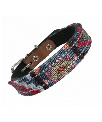 Collar de perro Piel Textil...