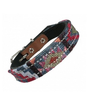 Collar de perro Piel Textil | Varios tamaños y colores