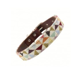 Collar de perro Piel Textil | Varios tamaños y colores