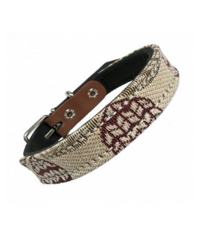 Collar de perro Piel Textil | Varios tamaños y colores