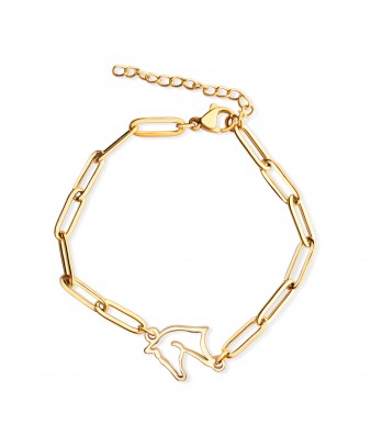 Pulsera Buddy cadena dorada