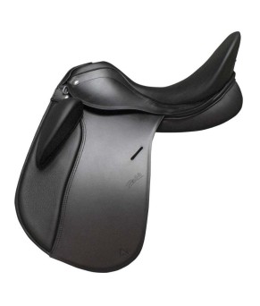 Silla de montar de doma con asiento profundo Zaldi Royal TM-SYSTEM