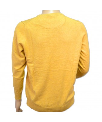 Jersey de punto cuello redondo Teckel | Amarillo (Color 20)