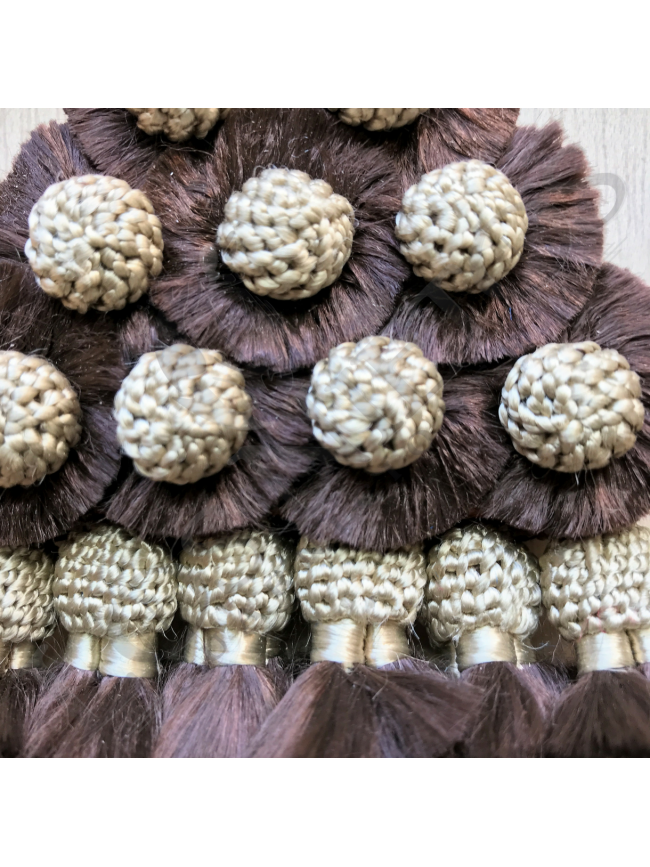 Mosquero De Seda Artesano Premium | Beig/Camel