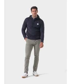 Sudadera Media Cremallera y Capucha | Marino