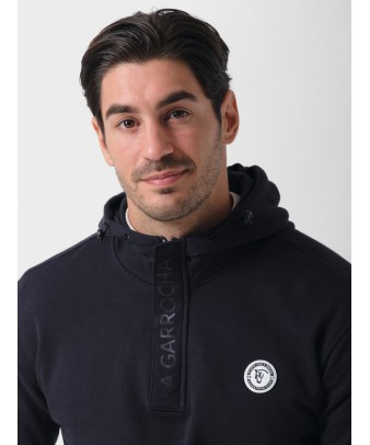 Sudadera Media Cremallera y Capucha | Marino