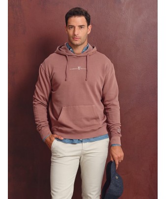 Sudadera Capucha Garment Dyed | Lavanda