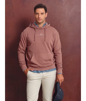 Sudadera Capucha Garment Dyed | Lavanda