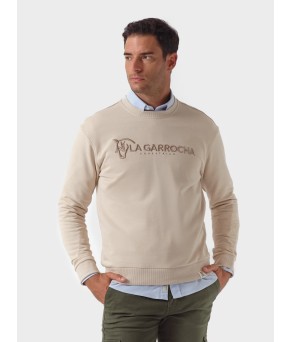 Sudadera Equestrian 'La Garrocha' | Nude