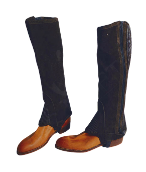 Polaina Serraje Felpa Con Fuelle Elástico