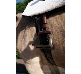 Silla de montar amazonas 'Los Nietos' | Modelo Centenaria | Chocolate