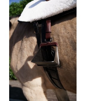 Silla de montar amazonas 'Los Nietos' | Modelo Centenaria | Chocolate