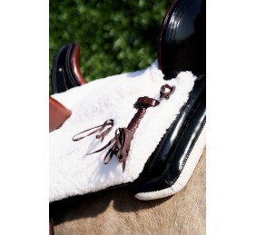 Silla de montar amazonas 'Los Nietos' | Modelo 'Centenaria' | Moteada Avellana