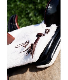 Silla de montar amazonas 'Los Nietos' | Modelo 'Centenaria' | Moteada Avellana