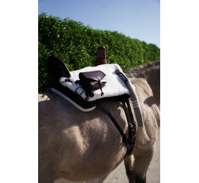 Silla de montar amazonas 'Los Nietos' | Modelo 'Centenaria' | Negra