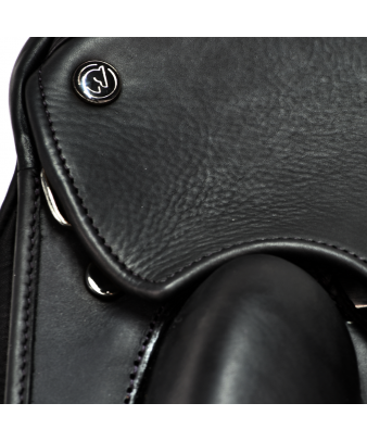 Silla inglesa de doma 'SOTO' 'Los Nietos Dressage' | Negra