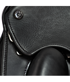 Silla inglesa de doma 'SOTO' 'Los Nietos Dressage' | Negra