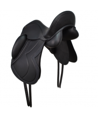 Silla inglesa de doma 'SOTO' 'Los Nietos Dressage' | Negra