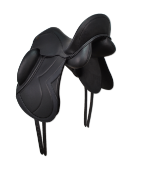 Silla inglesa de doma 'SOTO' 'Los Nietos Dressage' | Negra