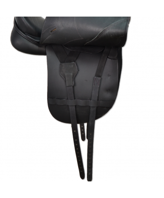 Silla inglesa de doma 'SOTO' 'Los Nietos Dressage' | Negra