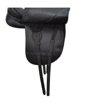 Silla inglesa de doma 'SOTO' 'Los Nietos Dressage' | Negra