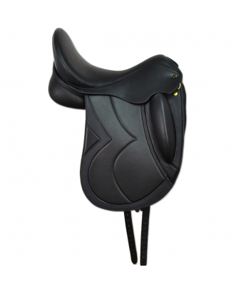Silla inglesa de doma 'SOTO' 'Los Nietos Dressage' | Negra